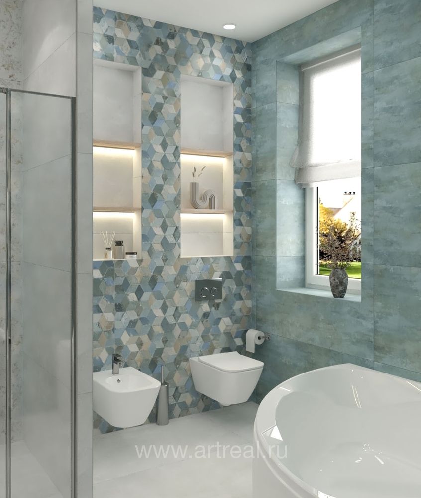 в интерьере