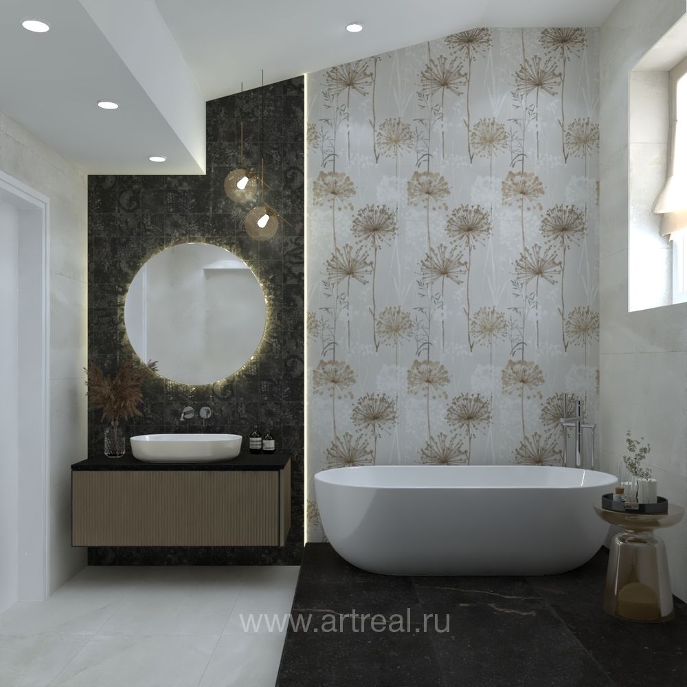 в интерьере