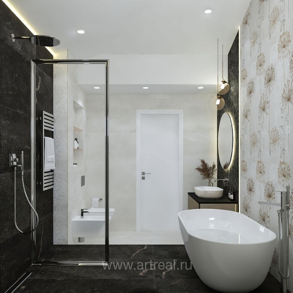 в интерьере