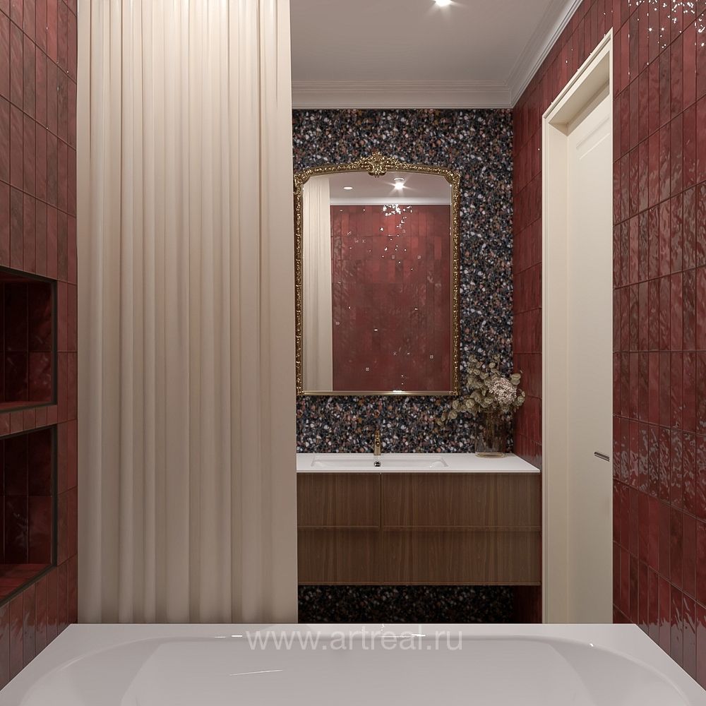 в интерьере