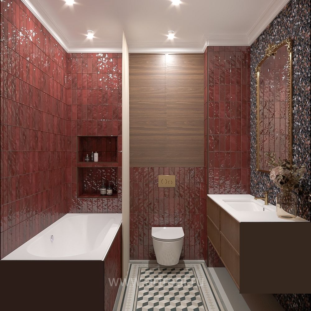 в интерьере