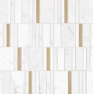 Marazzi Allmarble Wall Altissimo Mosaico Barcode Lux