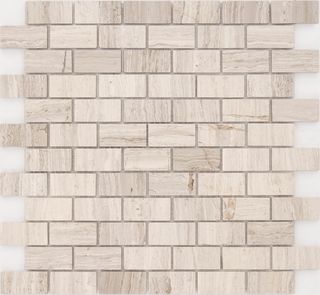 LeeDo Caramelle Pietrine 4 mm Travertino Silver Pol 23x48x4