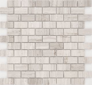 LeeDo Caramelle Pietrine 7 mm Travertino Silver POL 23x48x7