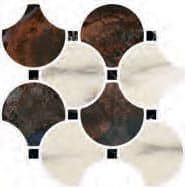 Naxos Serenade Mosaico Circle Brown