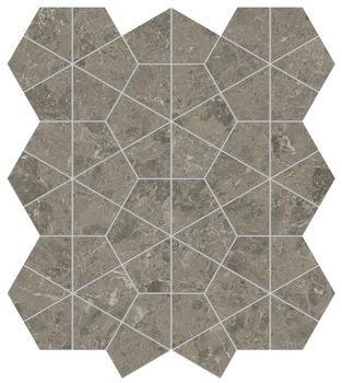 Atlas Concorde Marvel Meraviglia Grigio Elegante Hexagon Lappato