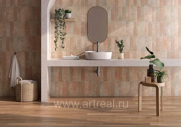 Керамогранит Geotiles Terracotta в интерьере