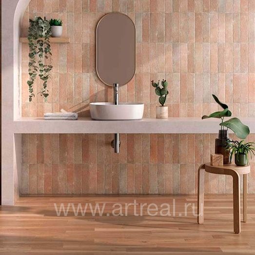 Керамогранит Geotiles Terracotta в интерьере