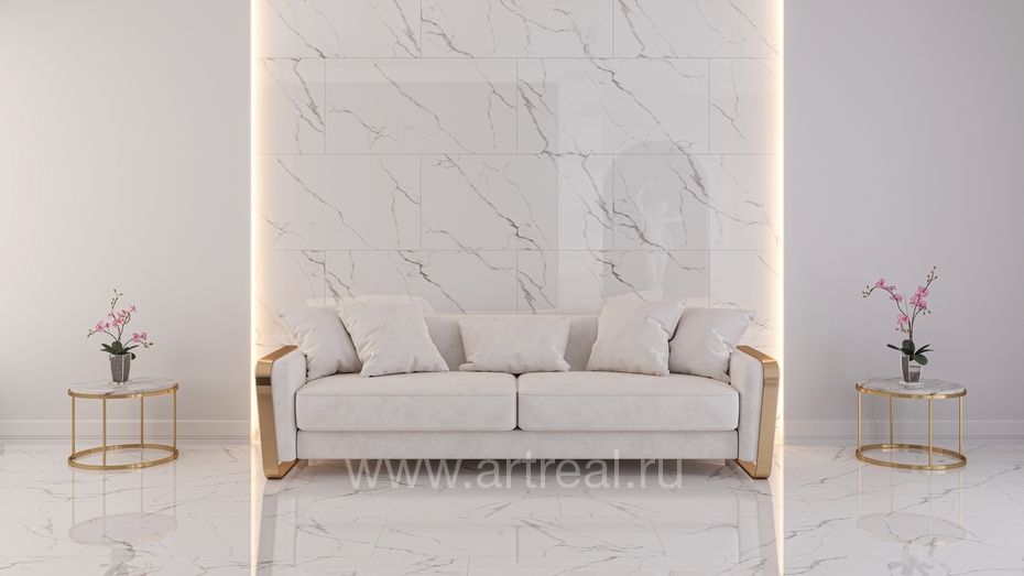 Neodom Classic Marble Керамогранит Neodom Classic Marble в интерьере