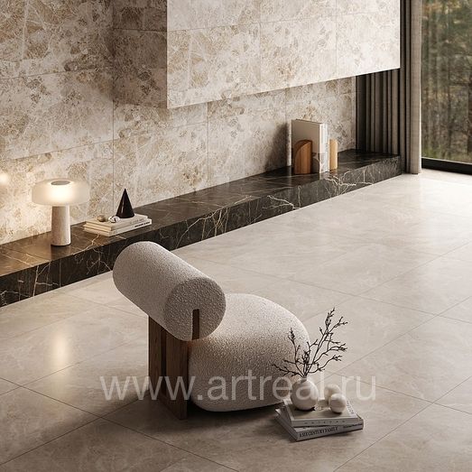 Керамогранит Vitra MarbleSystem в интерьере