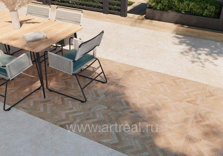 Керамогранит Jano Tiles Road в интерьере