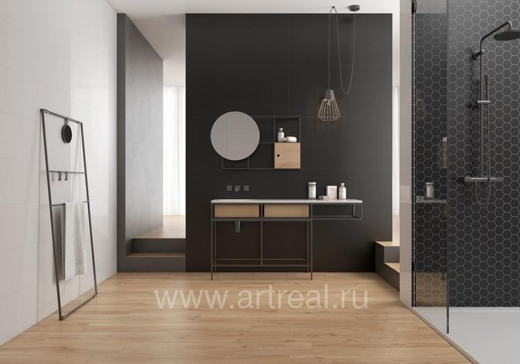 Керамогранит Jano Tiles Dark в интерьере