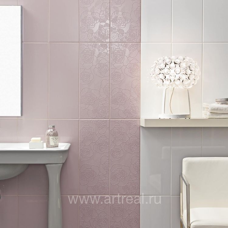Ванные (с панно) - Дизайн интерьера ванных - с панно
